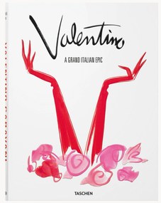 Livro de mesa de centro Valentino. A Grand Italian Epic, edição em inglês