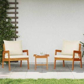 Cadeiras de Jardim 2 pcs 59.5x65x71.5 cm Madeira Sólida de Acácia