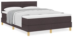 Cama Box com Colchão Castanha 140x200 cm Tecido