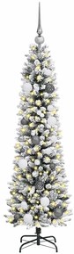 Árvore de Natal Slim Branco 150 cm PVC