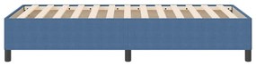 Estrado de Cama Azul 90x200 cm em Tecido Canelado
