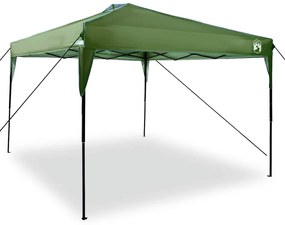 Tenda de Toldo Verde 300 x 300 x 227 / 236 / 245 cm Tecido Oxford