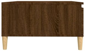 Mesa de centro 90x60x35 cm derivados madeira carvalho castanho