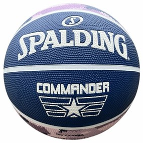 Bola de Basquetebol Commander Solid Spalding Solid Purple 6 Anos