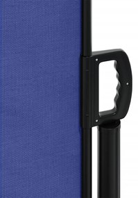 Toldo lateral retrátil 200x500 cm azul