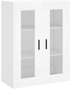 Armário alto 69,5x34x180 cm derivados de madeira branco
