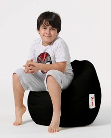 Pufe de Jardim Premium Kids – Preto – 60x60x25 cm | Tribo Home