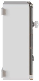 Armário de Controle IP65 à Prova d'Água Cinza 30x16,5x40 cm de Plástic