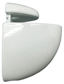 Suportes para prateleiras Micel SP08 Branco Zamak 42 x 53 mm (2 Unidades)