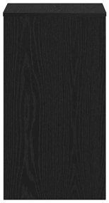 Secretária 90x40x72 cm derivados de madeira carvalho preto