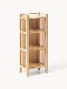 Estante para casa de banho em bambu Drake