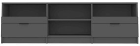 Móvel para TV 150x33,5x45 cm derivados de madeira preto