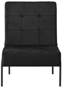 Cadeira de descanso 65x79x87 cm veludo preto