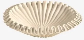 Cuenco Decorativo Em Resina Irente Branco & Ø20 Cm - Sklum