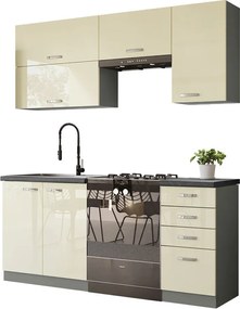 Conjunto de cozinha modular Multi Cream 125