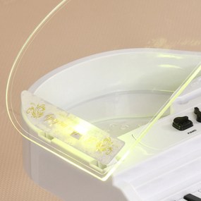 AIYAPLAY Piano Eletrónico para Crianças com 32 Teclas Piano com Microf