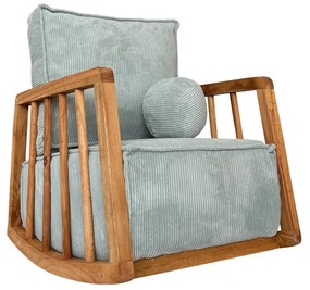 Cadeira Wing Sallanan – Azul – 50 cm x 63 cm x 72 cm