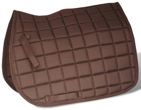 Sela para equitação 17,5", couro natural 18 cm 5-in-1 / Marrom