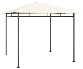 vidaXL Gazebo 3x3x2,7 m 180 g/m² cor creme