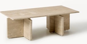 Mesa de centro em travertino Marisa