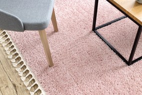 Tapete BERBER 9000 rosa Franjas berbere marroquino shaggy - PRODUTO DE SEGUNDA GRAU