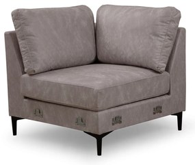 Sofá de Canto Porto Corner – Bege – 200 cm x 314 cm x 155 cm