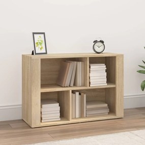 vidaXL Aparador 80x30x54 cm derivados de madeira carvalho sonoma