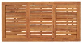 7 pcs conjunto de bar p/ jardim acácia maciça/vime PE castanho