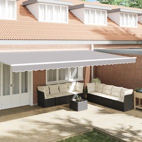 vidaXL Valança de Toldos para Estrutura de 6 m Cinza Claro 5.8x0.2 m
