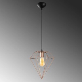 Candeeiro de Teto Elmas – Cobre – 30 x 30 cm
