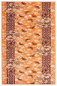 vidaXL Passadeira 100x150 cm polipropileno terracota