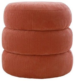 Pouffe Boum – Coral – 40 cm x 40 cm x 40 cm