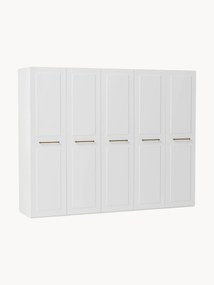 Roupeiro modular com portas articuladas Charlotte, L 300 cm, vários tamanhos