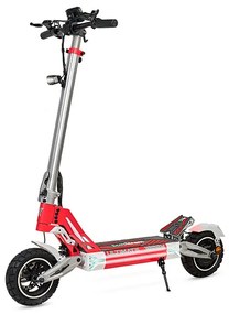 Trotinete eléctrica Bateria Litio 48V M41 Tank | 2025 Model Velocidade até 45km/h, Autonomia até 40 - 50km Vermelho/Fucsia