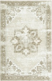 Tapete artesanal de pelo curto lavável Kushim