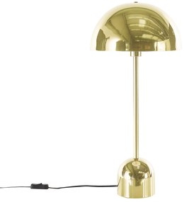 Candeeiro de mesa em metal dourado 64 cm MACASIA Beliani