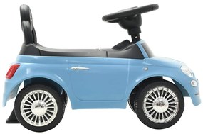 Carro de passeio Fiat 500 azul