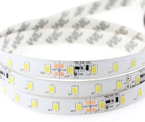 Fita de LED de cor única SMD5630, DC24V DC, 5m (70 Led/m) - Sensor de temperatura, 75W, IP65, Branco Frio