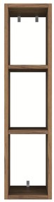 Prateleira de Parede E3 – Nogueira – 22,1x90x18,5 cm