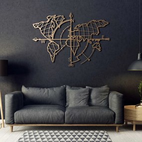 Acessório Decorativo de Parede Mt-04 – Dourado – 65 x 95 cm