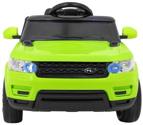 Carro elétrico para Crianças Start Run, 12V Rodas	e assento plástico Verde