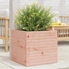 vidaXL Vaso/floreira de jardim 50x50x46 cm madeira de douglas maciça
