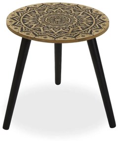 Mesa de Apoio Metal Madeira (39,5 X 43 X 39,5 cm)
