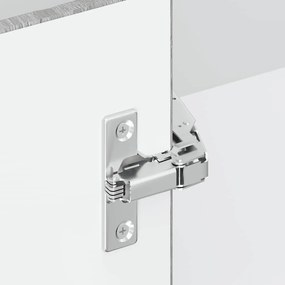 Cozinha Armário de canto de parede Kalmar derivados de madeira