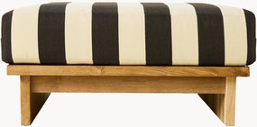 Banco de jardim em madeira de teca Stracciatella