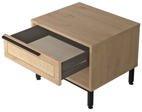 Mesa de Cabeceira ON14 – Nogueira – 53,6x42,4x44,5 cm