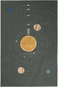 Decoração de parede artesanal Solar System