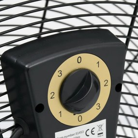 Ventoinha de tambor industrial 60 cm 172,5 W preto