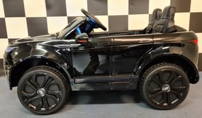 Carro infantil Range Rover Evoque 4x4 pintura preta