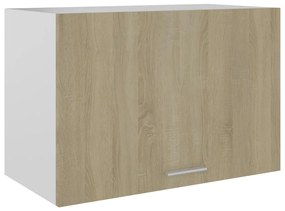 vidaXL Armário de parede 60x31x40 cm derivados madeira carvalho sonoma